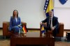 Poslanik u Predstavničkom domu Parlamentarne skupštine BiH Jasmin Imamović susreo se sa poslanicom njemačkog Bundestaga 